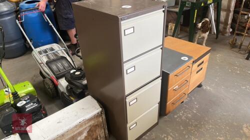 4 DRAW METAL FILING CABINET