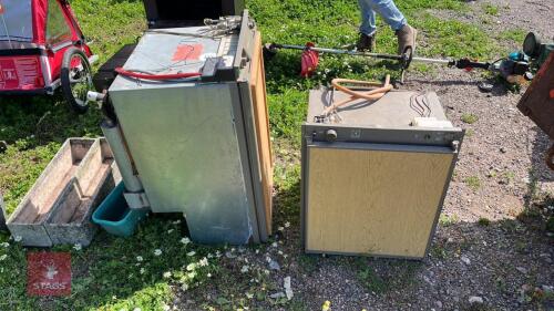 2 CARAVAN FRIDGES