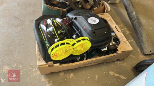 BOX OF REMOTE CONTROLLED TOYS