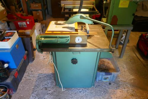 MULTICO 12'' SAW BENCH WITH 7 TC BLADES