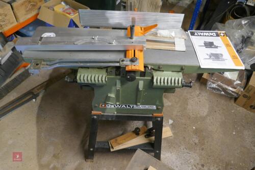 DEWALT PLANER/AUTO FEED THICKNESER & 3x