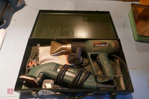 BOSCH HEAT GUN & SANDER