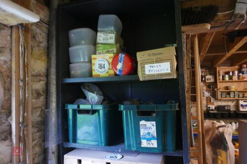 TOP TWO SHELVES + CONTENTS