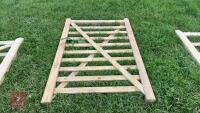 4' WOODEN SECURITY GATE - 3
