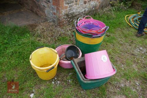QTY OF EQUINE FEEDERS