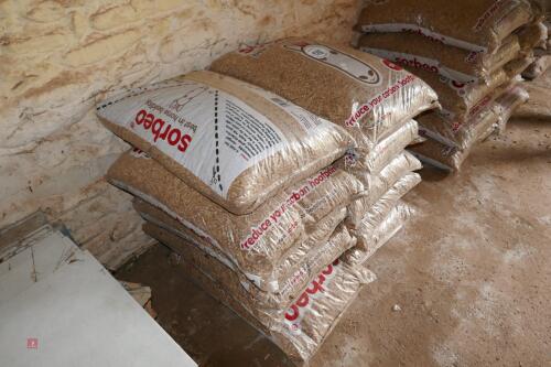 10 X 18KG BAGS OF SORBEO BEDDING