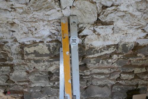 2 SPIRIT LEVELS & MEASURING STICK