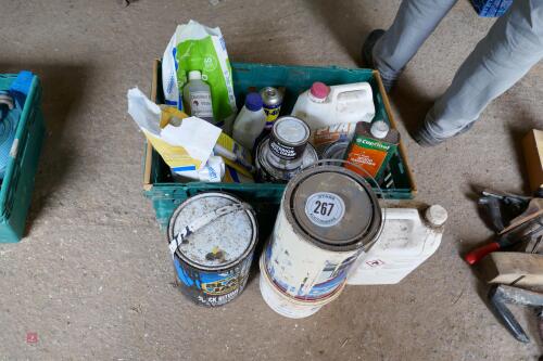 PAINTS, WOOD TREATMENT, ETC