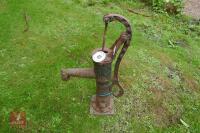 ORNATE CAST WELL PUMP - 3