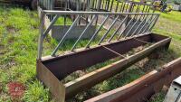 15' CATTLE FEED BARRIER/ TROUGH