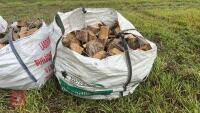 DUMPY BAG OF LOGS - 4