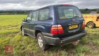 2002 TOYOTA LANDCRUISER GX 4X4 - 6