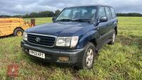 2002 TOYOTA LANDCRUISER GX 4X4 - 10