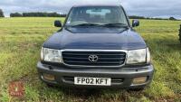2002 TOYOTA LANDCRUISER GX 4X4 - 11