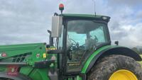 2019 JOHN DEERE 6145R 4WD TRACTOR - 6