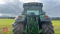 2019 JOHN DEERE 6145R 4WD TRACTOR - 10