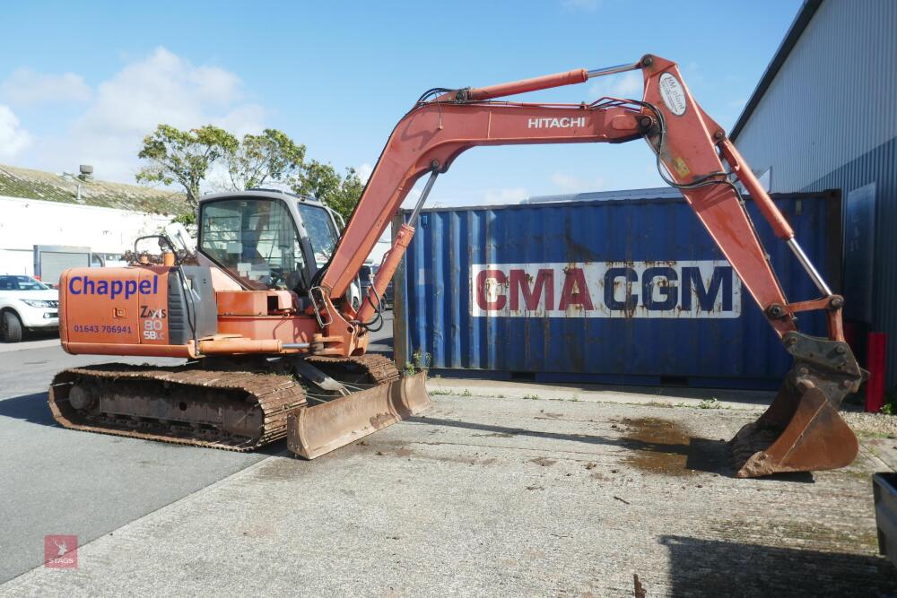 2007 ZAXIS 80 SBLC 7.5T EXCAVATOR