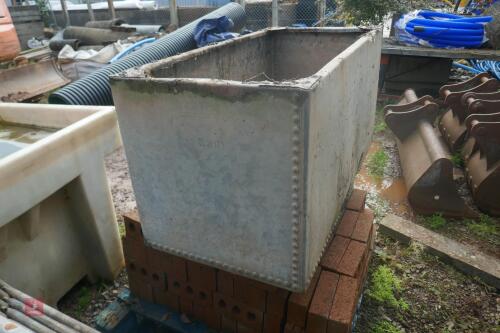 47'' X 23'' RIVETED TANK/PLANTER