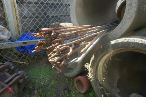QTY OF IRON STAKES