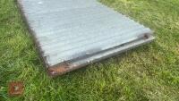 2 X 9'6'' CORRUGATED SHEETED DOOR - 4
