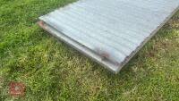 2 X 9'6'' CORRUGATED SHEETED DOOR - 5