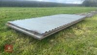 2 X 9'6'' CORRUGATED SHEETED DOOR - 6