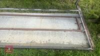 2 X 10' SHEETED DOORS - 10