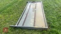 2 X 10' SHEETED DOORS - 4