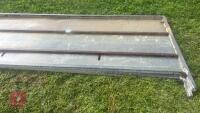 2 X 10' SHEETED DOORS - 8