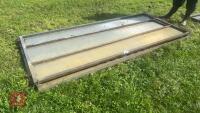 2 X 10' SHEETED DOORS - 10