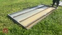 2 X 10' SHEETED DOORS - 11