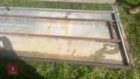 2 X 10' SHEETED DOORS - 16