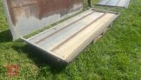 2 X 10' SHEETED DOORS - 13