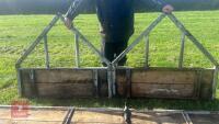 QTY OF CATTLE FEED BARRIERS - 8