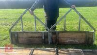 QTY OF CATTLE FEED BARRIERS - 9