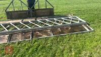 QTY OF CATTLE FEED BARRIERS - 11