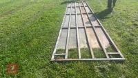 21' GALVANISED SHEETED DOOR - 9