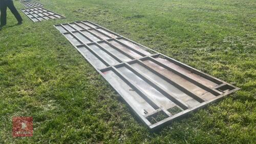 21' GALVANISED SHEETED DOOR