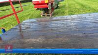 16'6'' SINGLE AXLE BALE TRAILER - 9