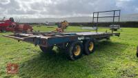 1996 WARWICK 21' TWIN AXLE BALE TRAILER - 10