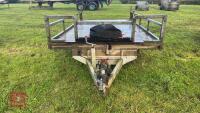 12' X 6'6'' TWIN AXLE FLATBED TRAILER - 2