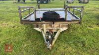 12' X 6'6'' TWIN AXLE FLATBED TRAILER - 5