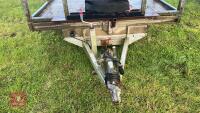 12' X 6'6'' TWIN AXLE FLATBED TRAILER - 6