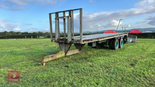 30' CONVERTED LORRY BODY BALE TRAILER