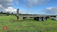 30' CONVERTED LORRY BODY BALE TRAILER - 2