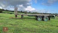 30' CONVERTED LORRY BODY BALE TRAILER - 3