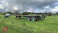 30' CONVERTED LORRY BODY BALE TRAILER - 4