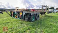 30' CONVERTED LORRY BODY BALE TRAILER - 7