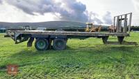 30' CONVERTED LORRY BODY BALE TRAILER - 8