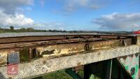30' CONVERTED LORRY BODY BALE TRAILER - 20
